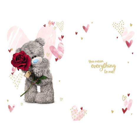 3D Holographic Keepsake My Valentine Me to You Valentine's Day Card Extra Image 1
